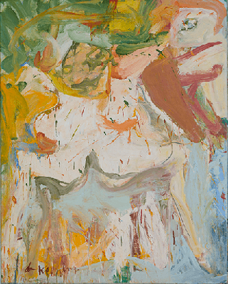 The Visit, 1966-1967. Tate, London, Image: © Tate, London / Art Resource, NY, Artwork: © The Willem de Kooning Foundation / Artists Rights Society (ARS), New York